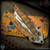 TAS Knives Folder: Mitrul Balisong - Two Tone/Rusty Tank