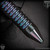 Nottingham Tactical: Standard Pen - Zirconium Oilslick - Carved  - Single Lock