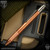 Nottingham Tactical: Standard Pen - Copper Tumbled - Carved Grip - Single Lock