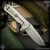 Nottingham Tactical: Ultra4 Folder - Titanium Tumbled Honey Badger