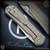 Chris Reeve Knives Folder: Sebenza 31 Large - Drop Point Glass Blasted Monkey Edge FRAG Pattern