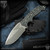 Nottingham Tactical: P6 Fixed Blade - Stonewashed/Black-Grey G10