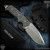 Nottingham Tactical: P6 Fixed Blade - Stonewashed/Black-Grey G10