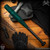 RMJ Tactical: Mini Slugger - Damascus Aqua/Black