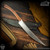 Old Dominion Knifeworks: Daeva Sword - Hamon/Vintage Micarta