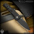 Pro-Tech Knives: Scapegoat Compact (Chaves Design) - Black/Black Carbide