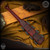 RMJ Tactical: Gold Point Small Aztec War Club - Aztec Pottery - Red