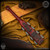 RMJ Tactical: Gold Point Small Aztec War Club - Tribal - Red