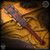 RMJ Tactical: Gold Point Small Aztec War Club - Tribal - Red