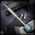 Fellhoelter Screw-It: Titanium Monkey Edge FRAG Pattern w/Blue CrystalTi Hex Ball