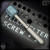 Fellhoelter Screw-It: Titanium Monkey Edge FRAG Pattern w/Blue CrystalTi Hex Ball