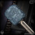 Fellhoelter Screw-It: Titanium Monkey Edge FRAG Pattern w/Blue CrystalTi Hex Ball