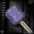 Fellhoelter Screw-It: Titanium Monkey Edge FRAG Pattern w/Purple CrystalTi Hex Ball