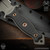 RMJ USA Fixed Blade: Nightshade - Tungsten Monkey Edge FRAG Pattern