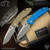 Hinderer Knives: XM-18 3.5 inch Non-Flipper Recurve - Stonewashed