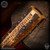 RMJ Tactical: Gold Point Viking Cudgel - Natural Rune/Triskelle