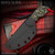 Brock Blades: C-2 - Tumbled/Dirty Olive G10