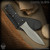 Brock Blades: Ulfaldi - Tumbled/Black G10