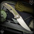 Shirogorov Knives: Quantium Ursus - Tumbled/Green G10