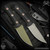 RMJ Tactical Fixed Blade: Utsidihi - Monkey Edge FRAG Pattern