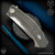 Shirogorov Knives x Dmitry Sinkevich: Pike - Two Tone/Blue Carbon Fiber