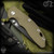 Hinderer Knives: XM-18 3.5 inch Non-Flipper Recurve - Battle Black