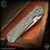 Chris Reeve Knives Folder: Sebenza 31 Small - Tanto Forever Flag Left Handed