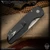 Pro-Tech Knives: Vero Synapse 2 Auto - Stonewashed/Black
