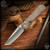 Chris Reeve Knives Folder: Sebenza 31 Small Inlay - Tanto Natural Micarta