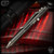 Fellhoelter TiNyBolt Pen - Zirconium Deluxe w/Damasteel Bolt + Tip + Cap - Cptn Axel Collab