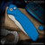 Pro-Tech Knives: Pallas - Stonewashed/Blue