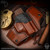 Del Fatti Leather: LP-HTL Holster - P7M8 - Sharkskin/Dark Brown Cowhide
