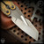 TAS Knives Folder: Invaderling Balisong - Tumbled/Rusty Tank
