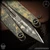 TAS Knives Folder: Dagger Balisong - Acid Etched/Rusty Tank