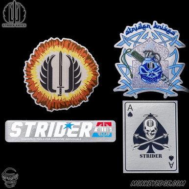 Monkey Edge - Strider Knives: FWP Sticker Pack 1