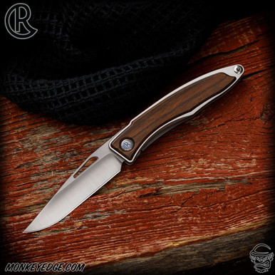 Monkey Edge - Chris Reeve Knives Folder: Mnandi - Macassar Ebony