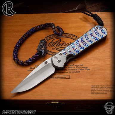 Monkey Edge - Chris Reeve Knives Folder: Sebenza 31 Large - Unique Graphic