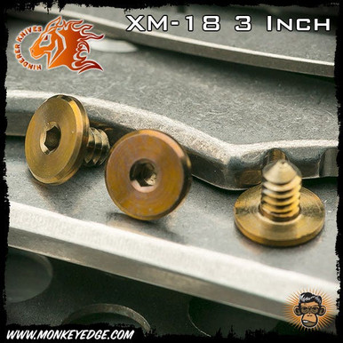 Hinderer Scale Screws A-1: Titanium - XM-18 3 Inch - Bronze
