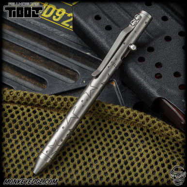 Monkey Edge - Fellhoelter TiBolt Pen - Titanium Two Tone Stars