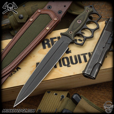 Monkey Edge - RMJ Tactical Fixed Blade: Lady Death - Cobalt