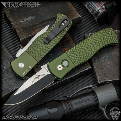 Monkey Edge - Pro-Tech Knives: Blade 2024 CQC-7 Auto Spearpoint