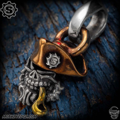 STARLINGEAR ペンダント Monkey Edge - Starlingear Pendant: Buccaneer - Silver/Copper/Brass