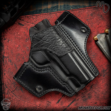 Monkey Edge - Del Fatti Leather: LP-HTL Holster - 1911 Commander