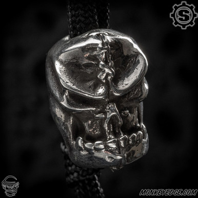 Monkey Edge - Starlingear Bead: Kamikaze w/Stitches - Silver