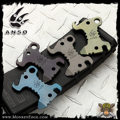 Ashop♡マントルピース　ノブレスタイプ Monkey Edge - Anso of Denmark Barbar Multitool - Titanium