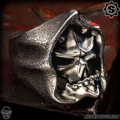 Monkey Edge - Starlingear Ring: Devil Kaze Reaper Puncher - Silver