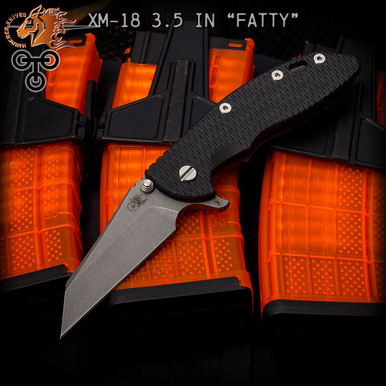 Monkey Edge - Hinderer Knives: XM-18 3.5 inch Fatty Wharncliffe w