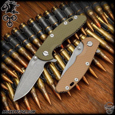 Monkey Edge - Hinderer Knives: XM-18 3 inch Spanto w/Tri-Way