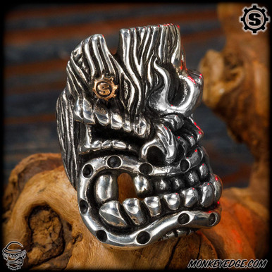 Monkey Edge - Starlingear Ring: Thug Tiki 2024 - Silver/Copper