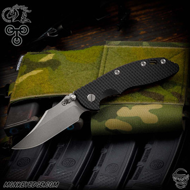 Monkey Edge - Hinderer Knives: XM-18 3.5 inch Non-Flipper Bowie